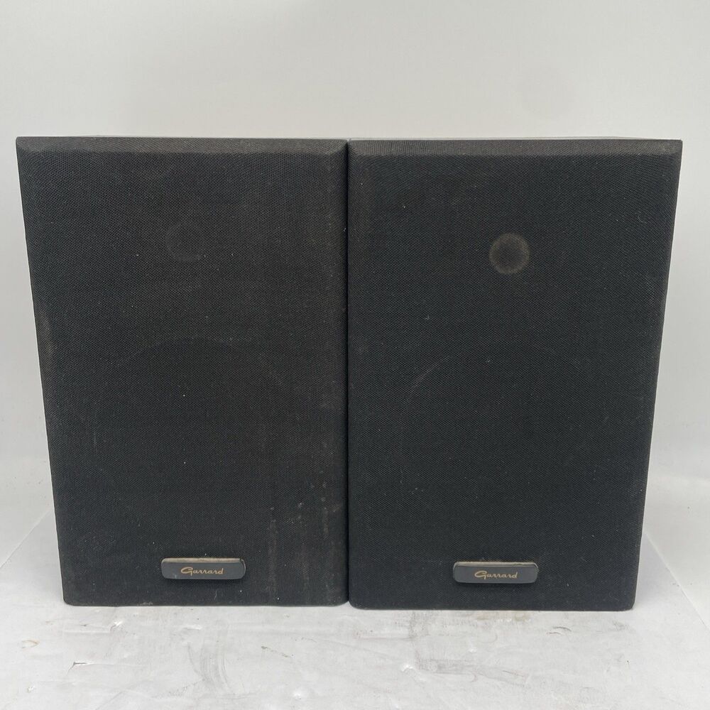 Garrard Bookshelf Pair - "Speaker System 511" - 4 Ohm - RCA - *TESTED WORKING*
